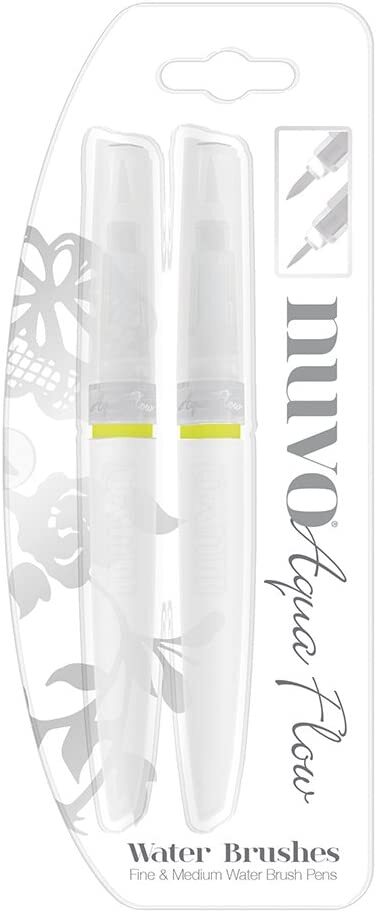 Nuvo Aqua Flow Water Brushes 2/Pk