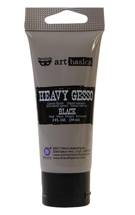 Finnabair Art Basics Heavy Gesso 59ml Black