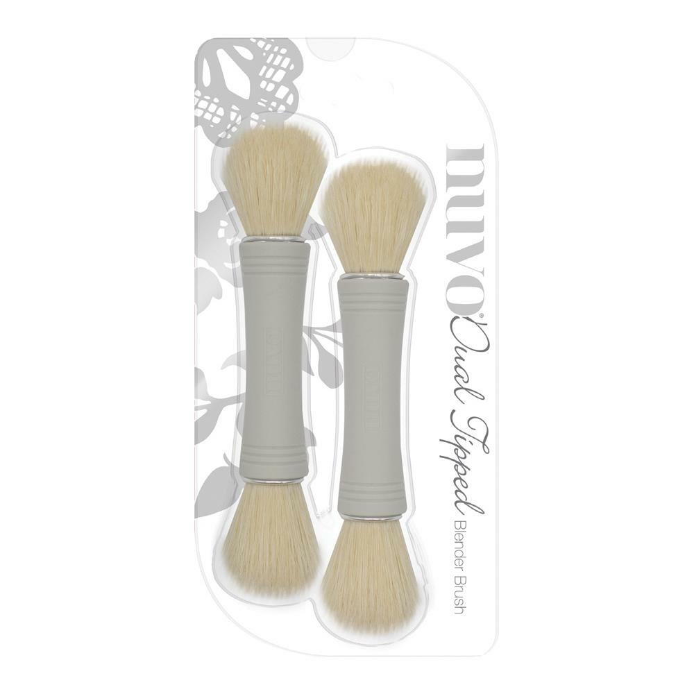Nuvo Dual Ended Blender Brush 2/pkg