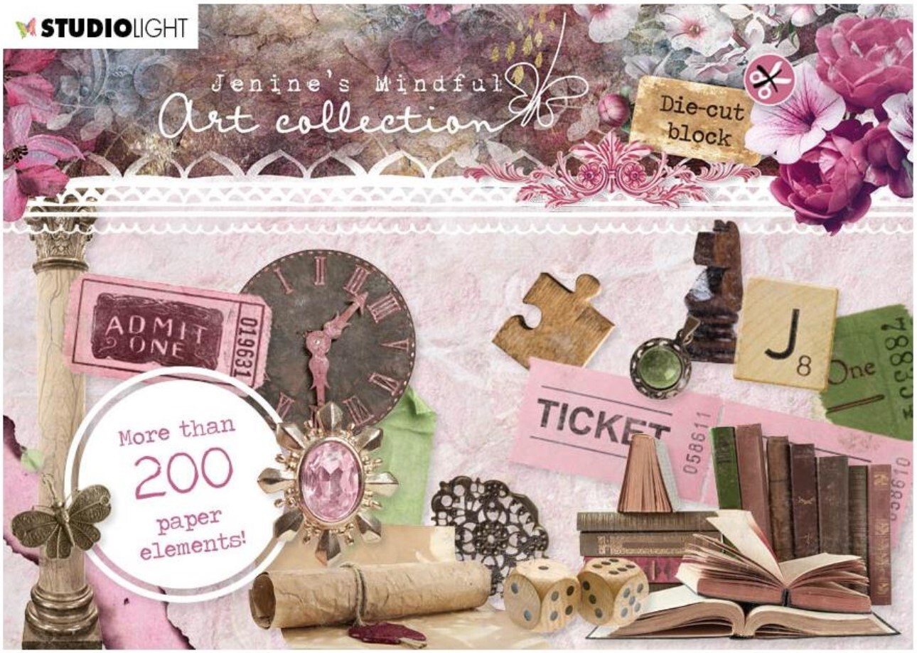 Studio Light Die Cut Card Toppers A6 Jenine's Mindful Art 200/PK