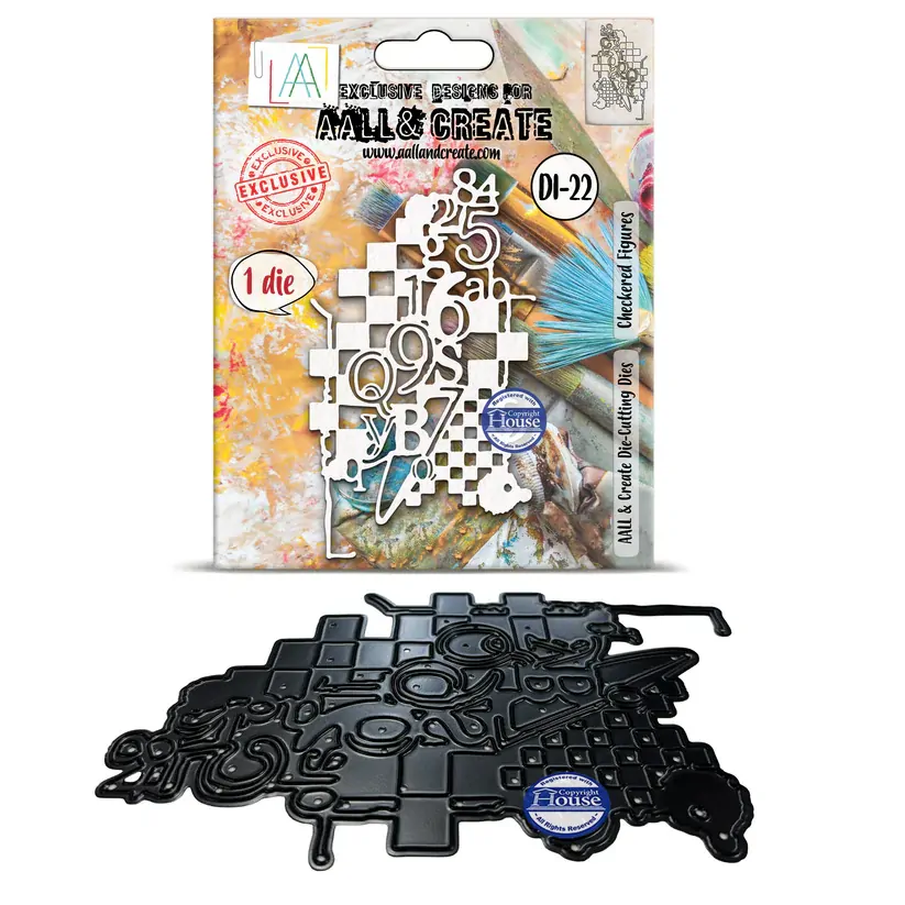 AALL & Create Cutting Dies - Chequered Figures