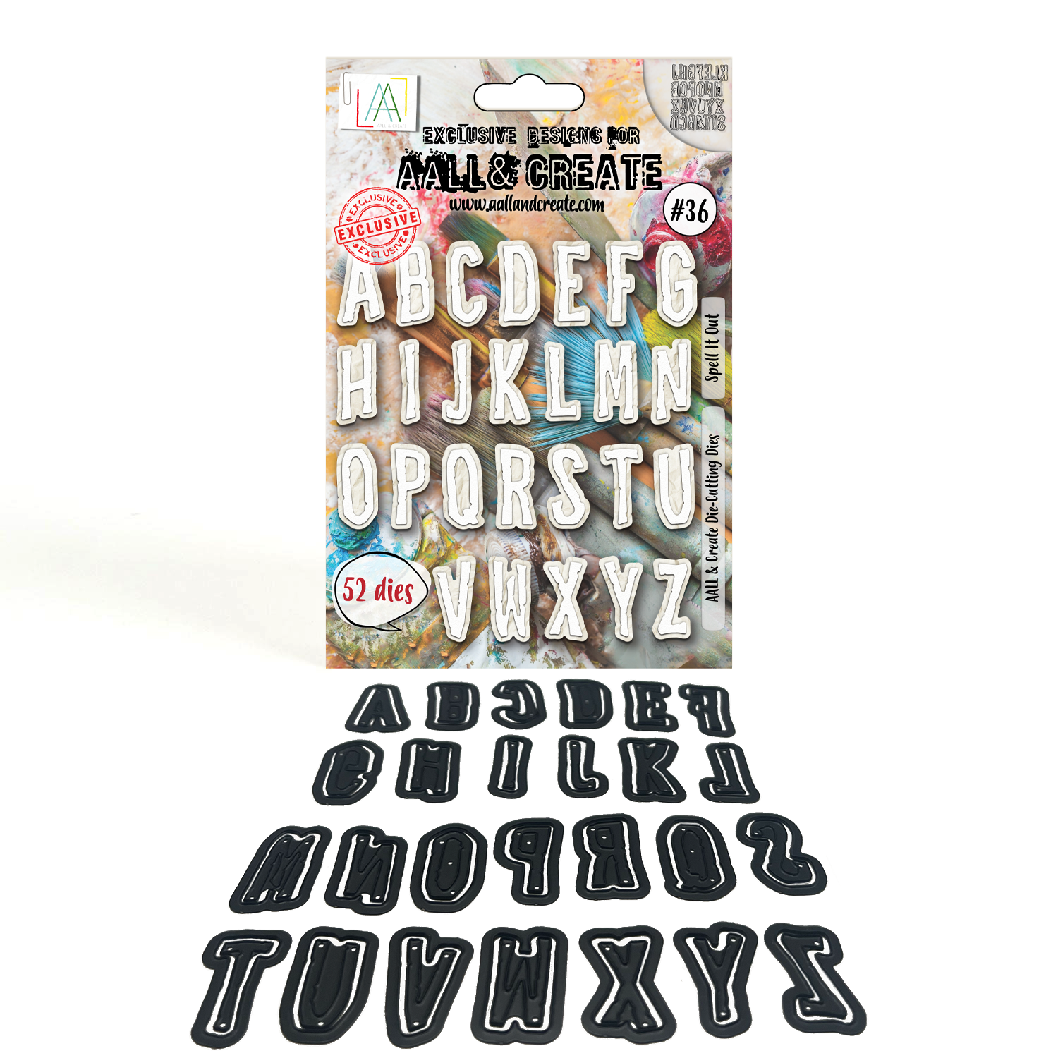 AALL & Create Cutting Dies - Spell It Out