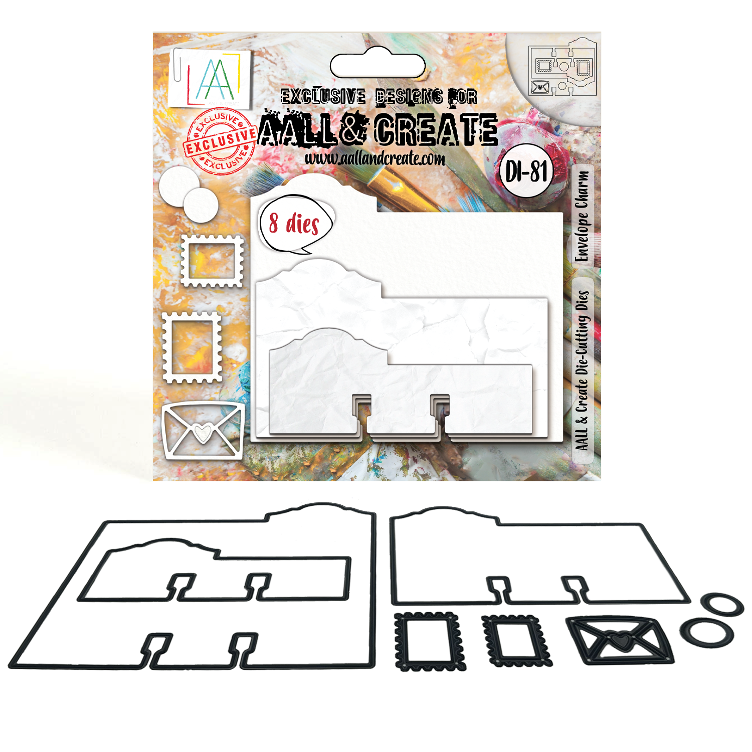 AALL & Create Cutting Dies - Envelope Charm