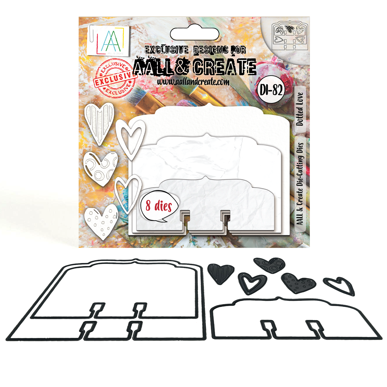 AALL & Create Cutting Dies - Dotted Love