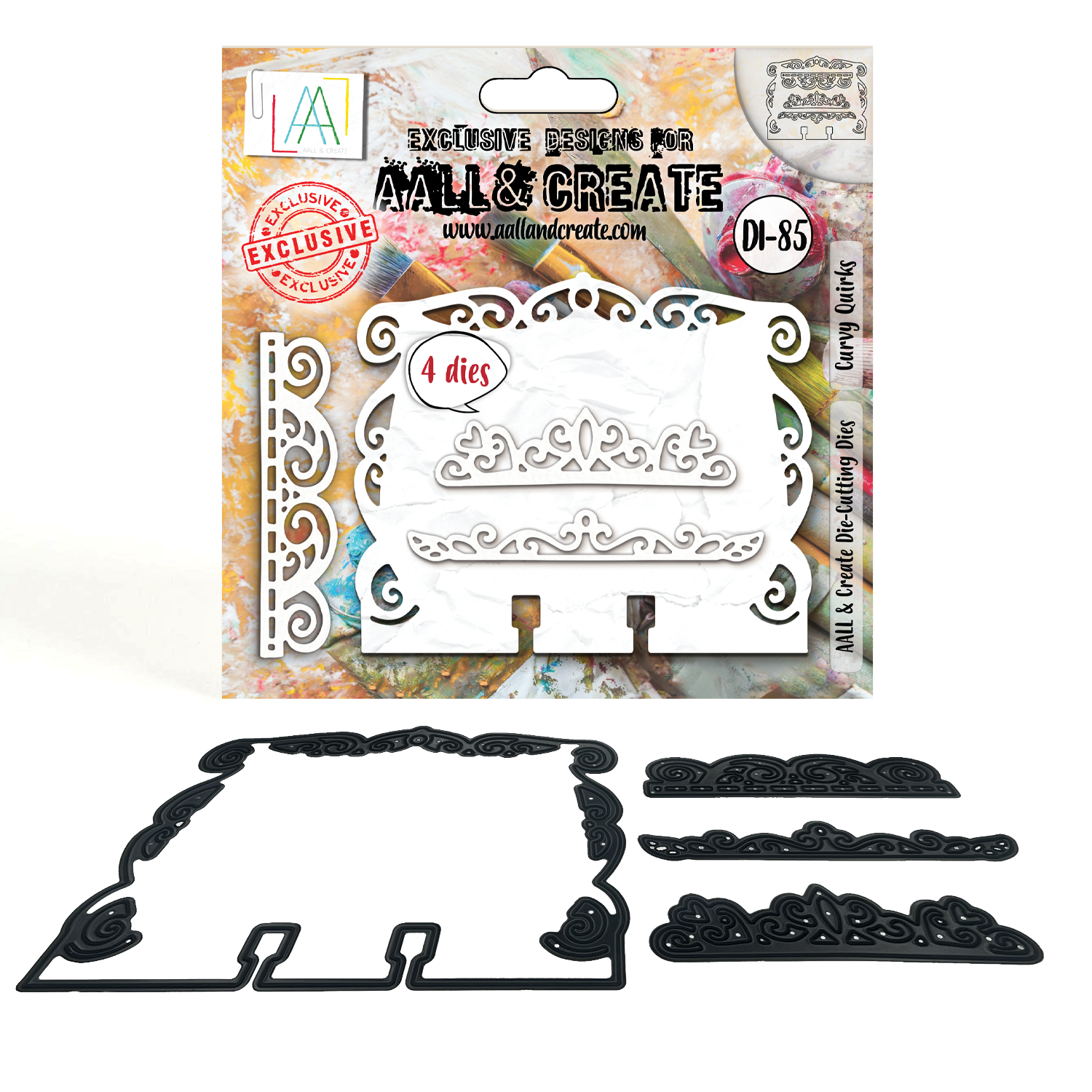 AALL & Create Cutting Dies - Curvy Quirks