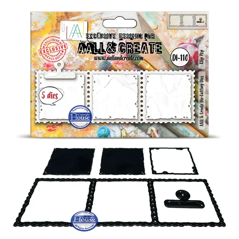 AALL & Create Cutting Dies - Clip Pop
