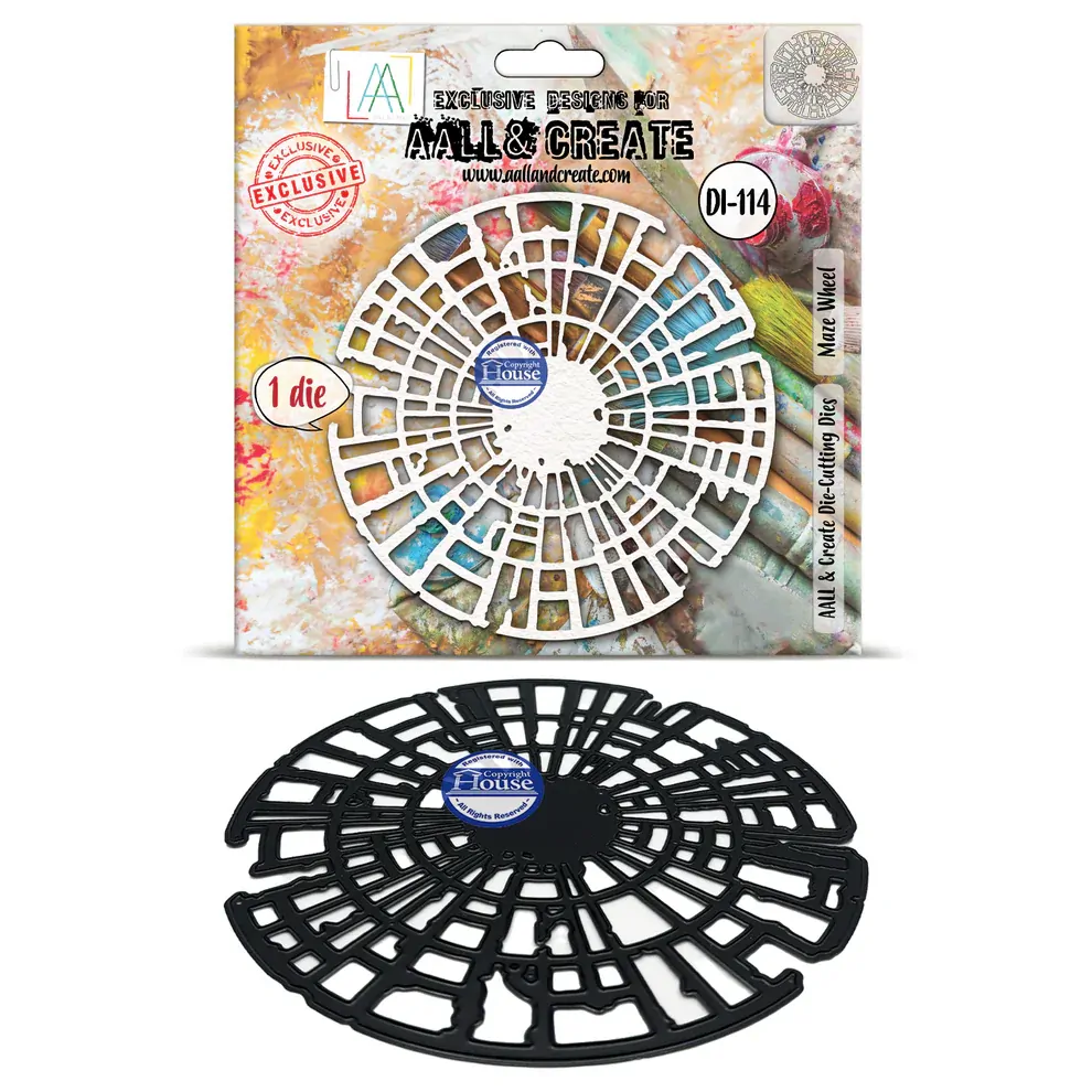 AALL & Create Cutting Dies - Maze Wheel