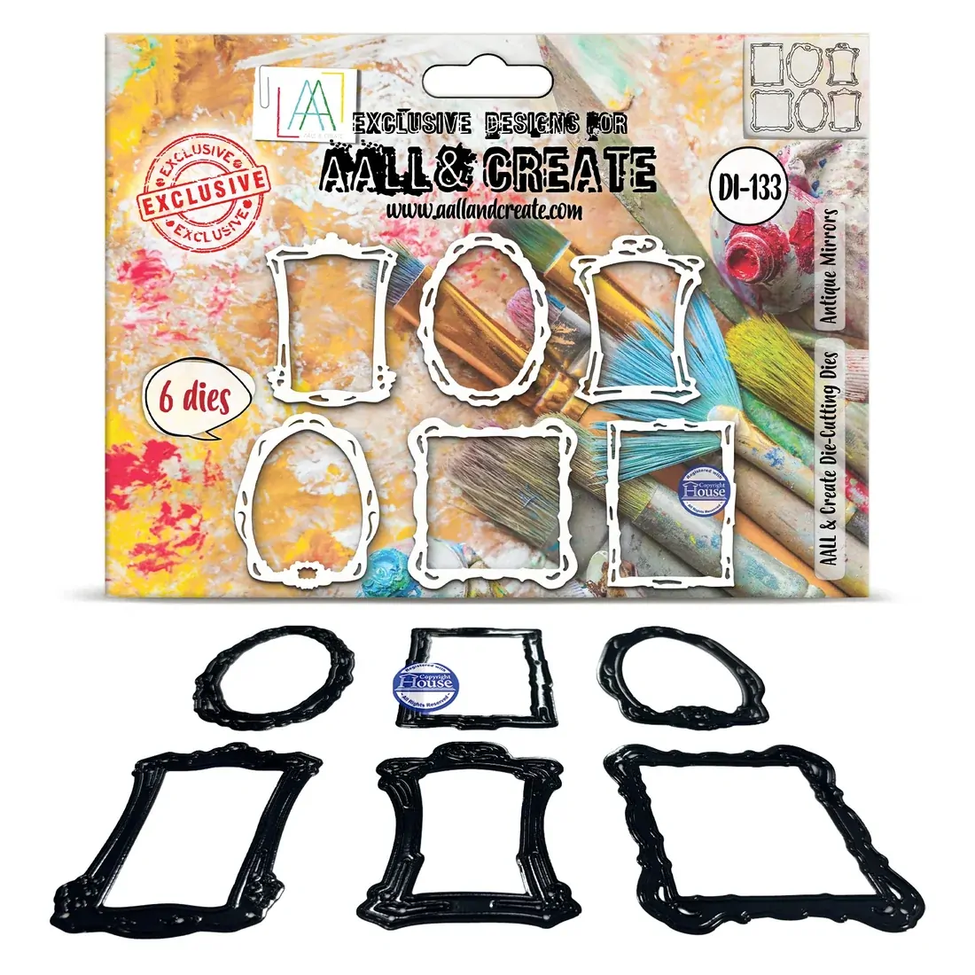 AALL & Create Cutting Dies - Antique Mirrors