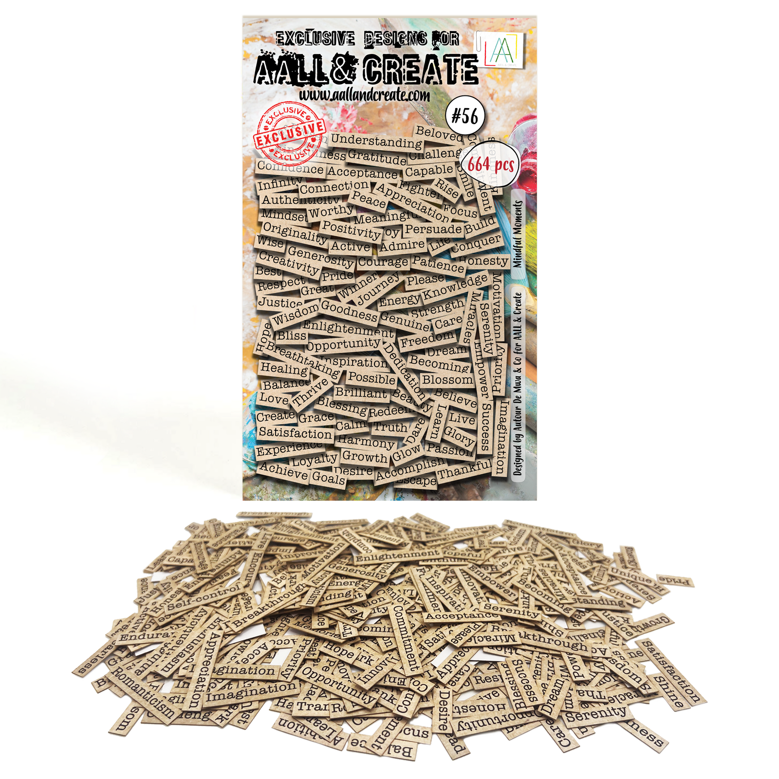 AALL & Create Ephemera Die Cuts - Mindful Moments