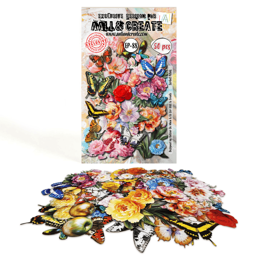 AALL & Create Ephemera Die Cuts - Sorbet Petals