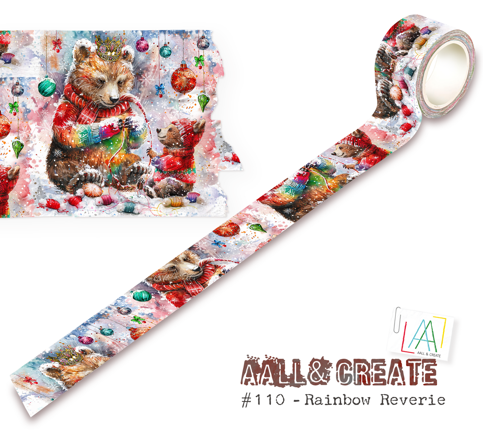AALL & Create Washi Tape - Rainbow Reverie