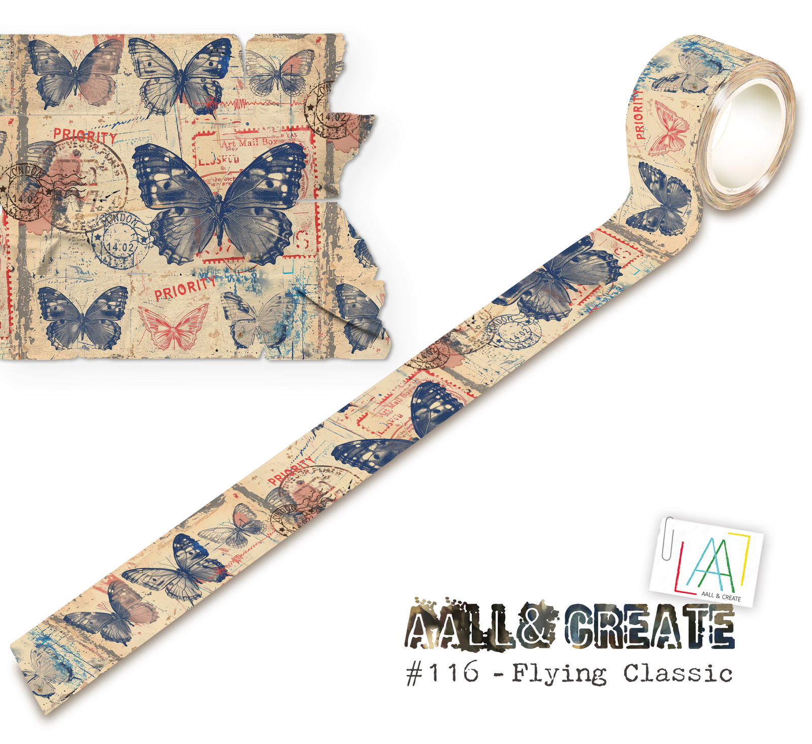 AALL & Create Washi Tape - Flying Classic