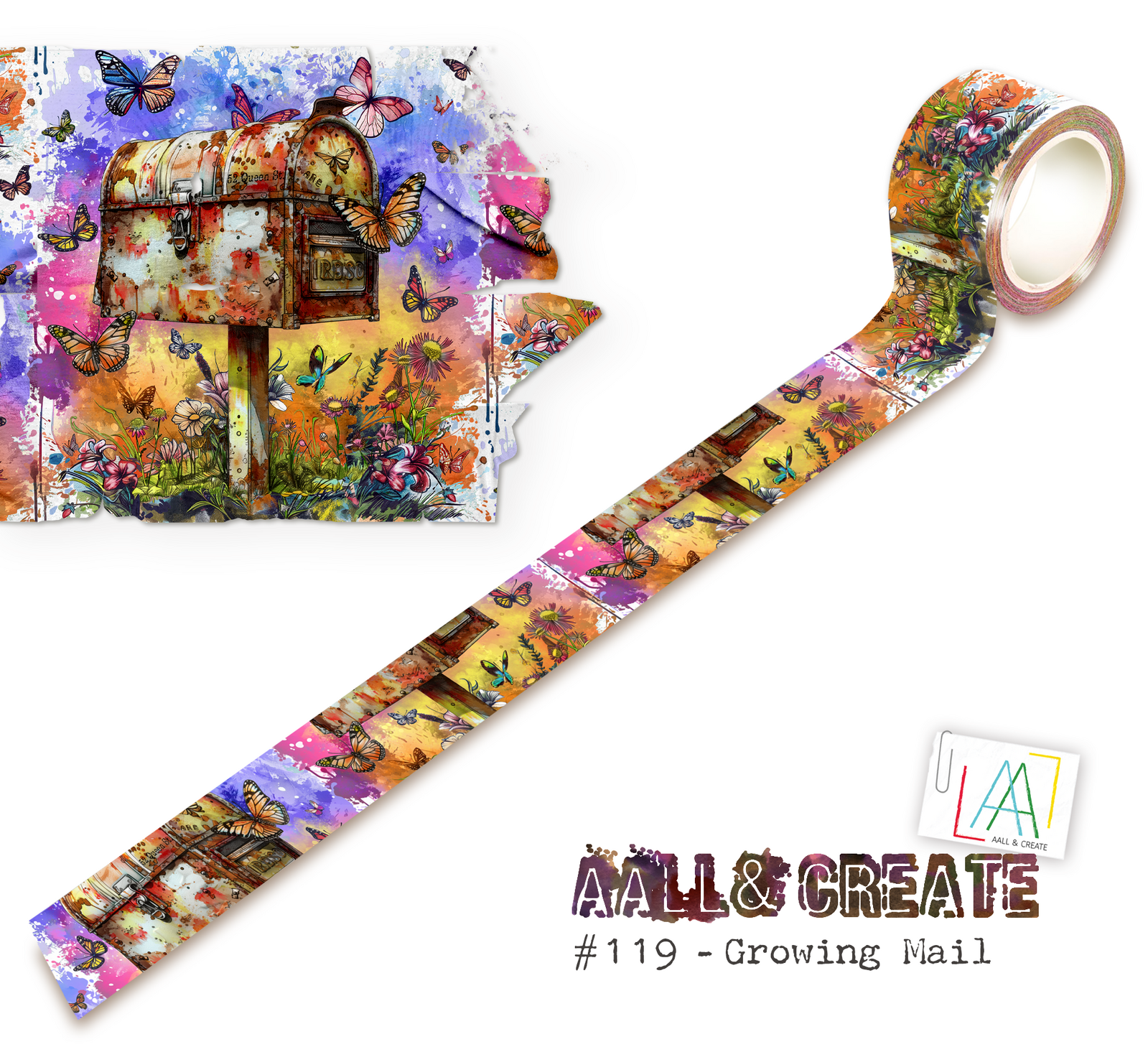 AALL & Create Washi Tape - Growing Mail