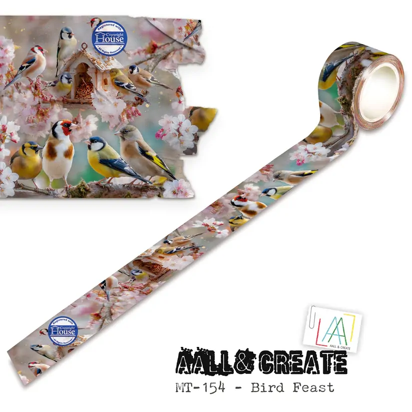 AALL & Create Washi Tape - Bird Feast (Layer it Up!)