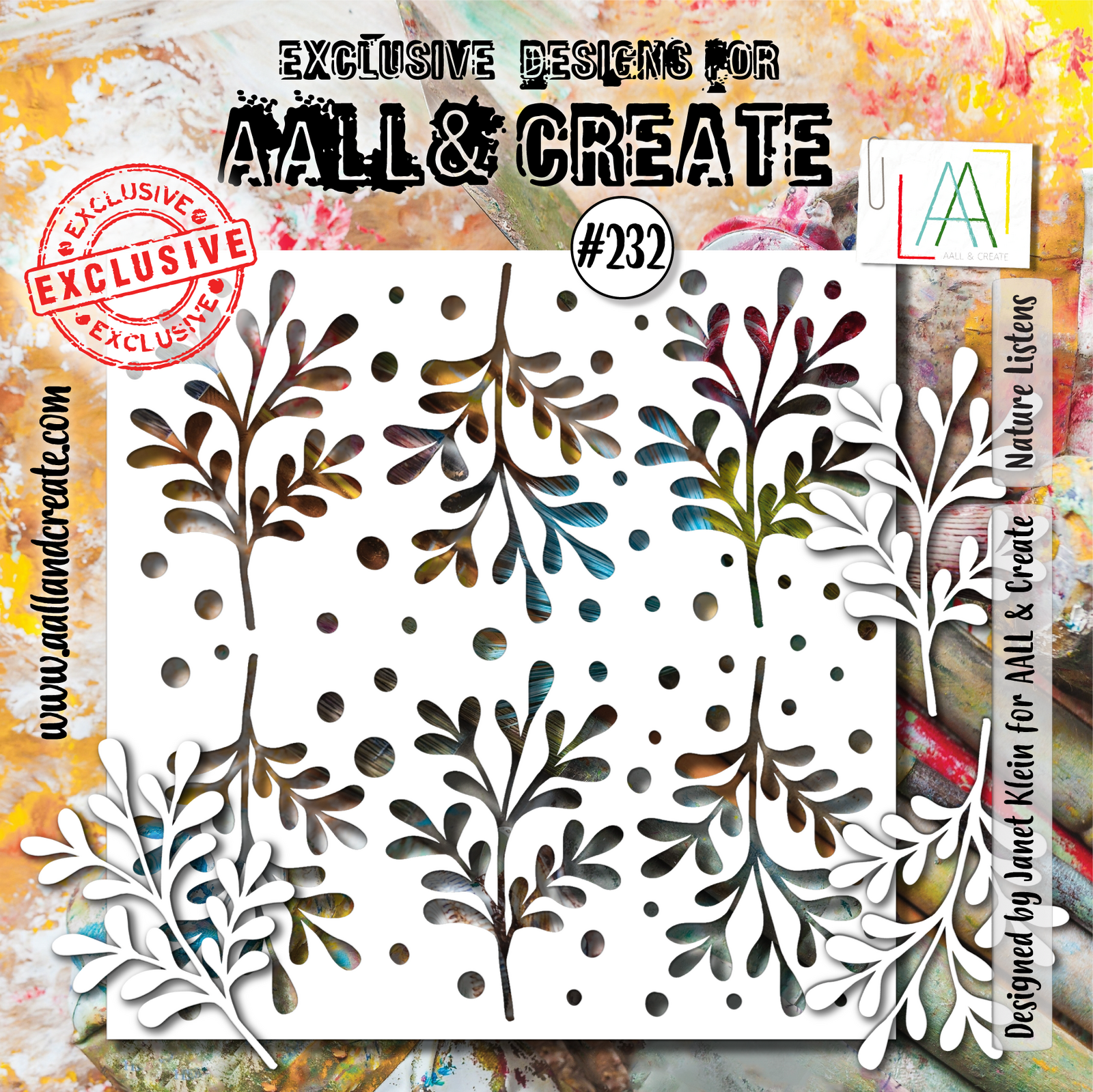 AALL & Create Stencil - Nature Listens