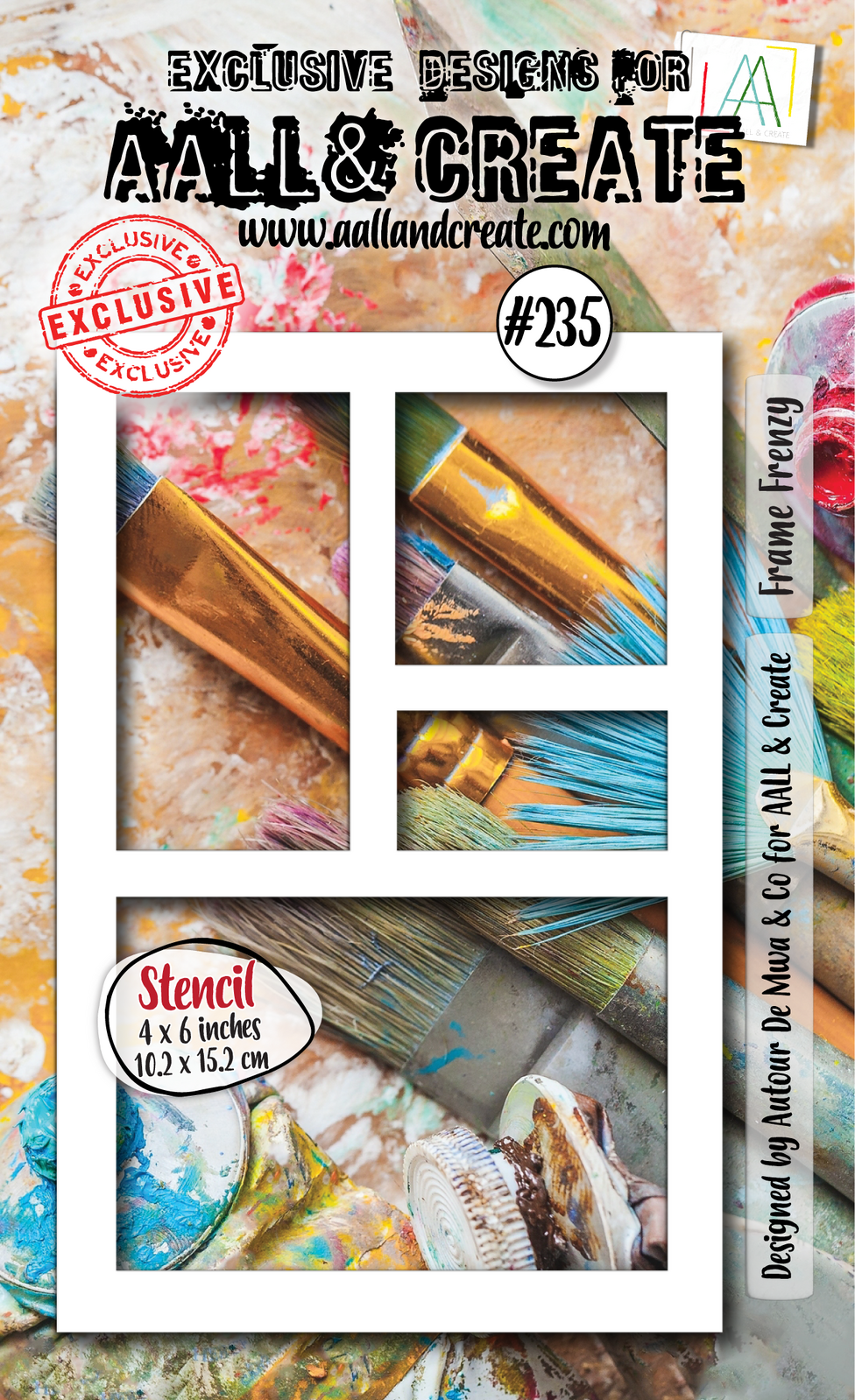 AALL & Create Stencil - Frame Fenzy