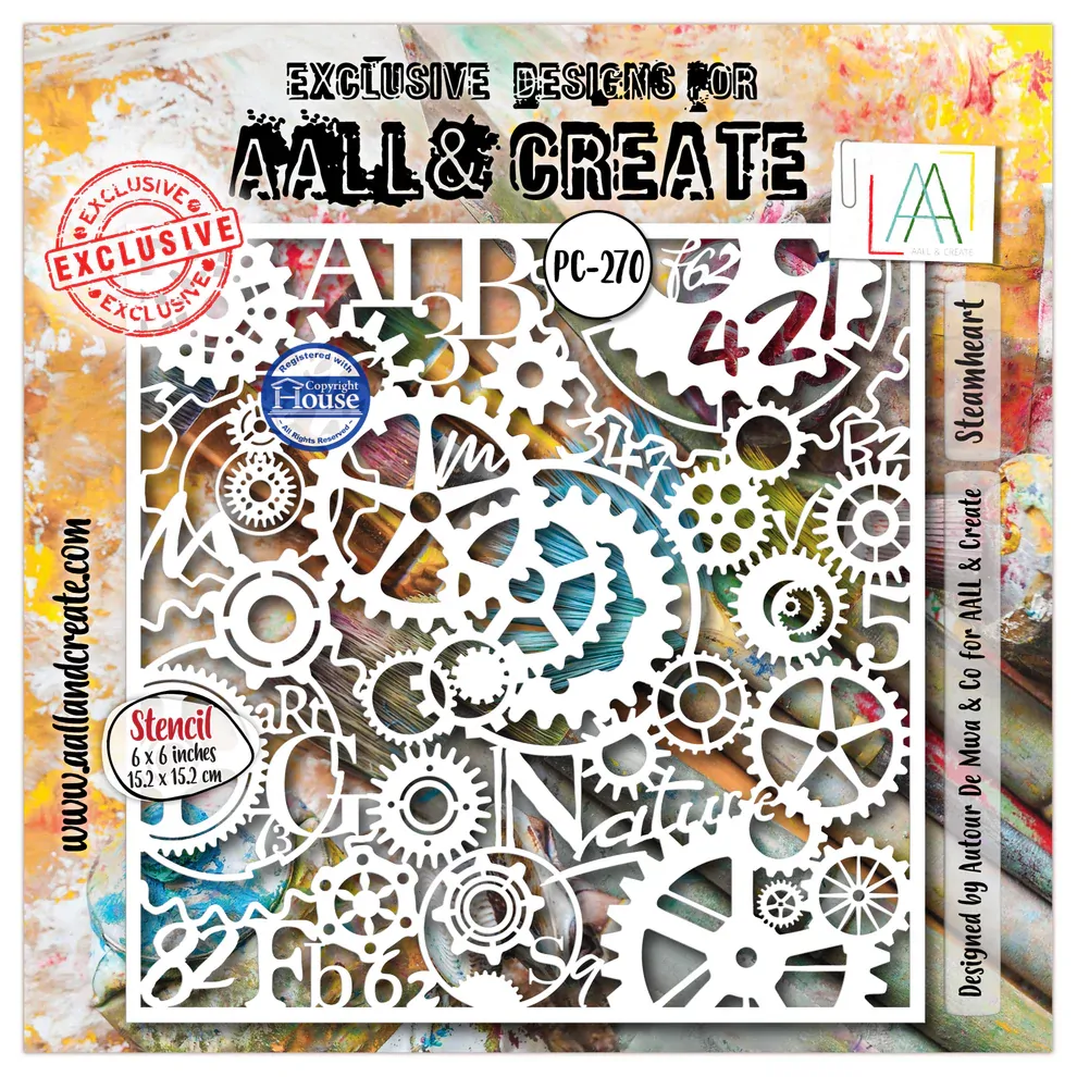 AALL & Create Stencil - Steamheart