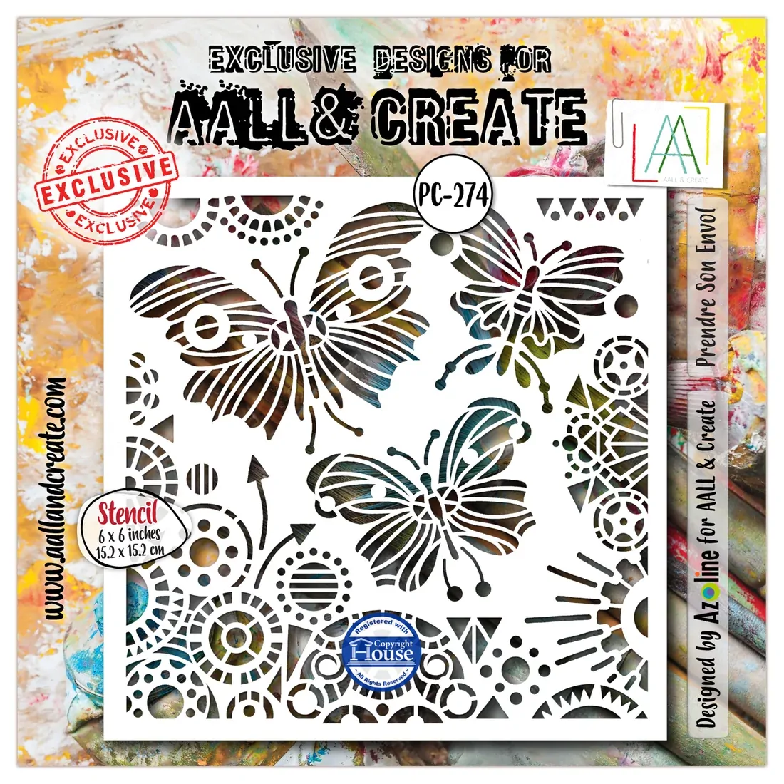 AALL & Create Stencil - Prendre Son Evol