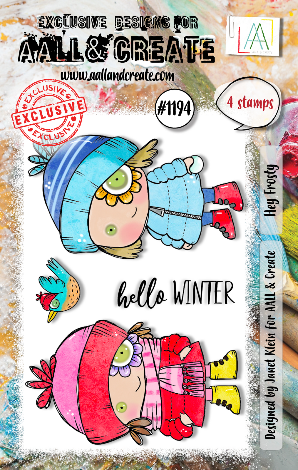 AALL & Create Stamp Set - Hey Frosty