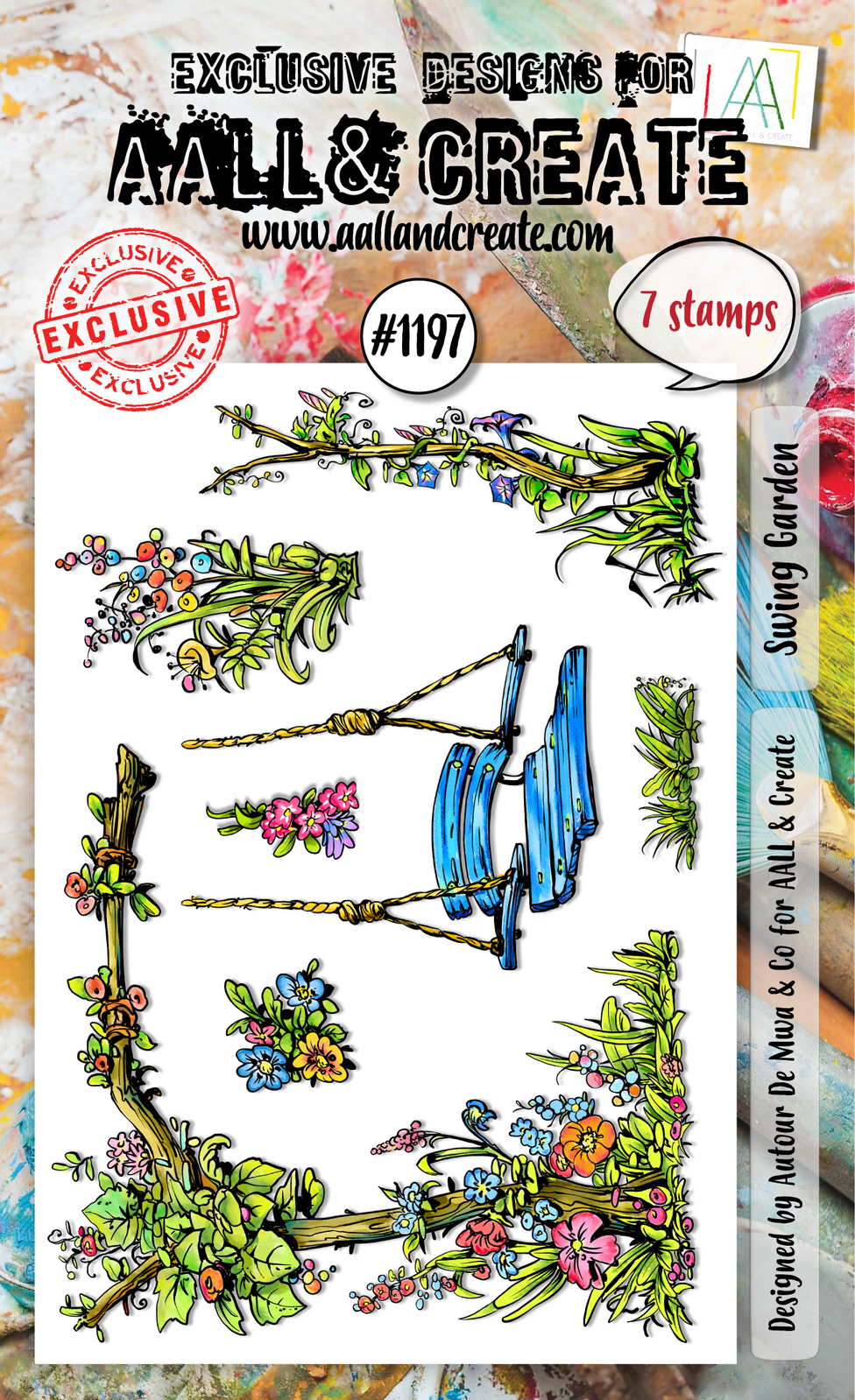 AALL & Create Stamp Set - Swing Garden