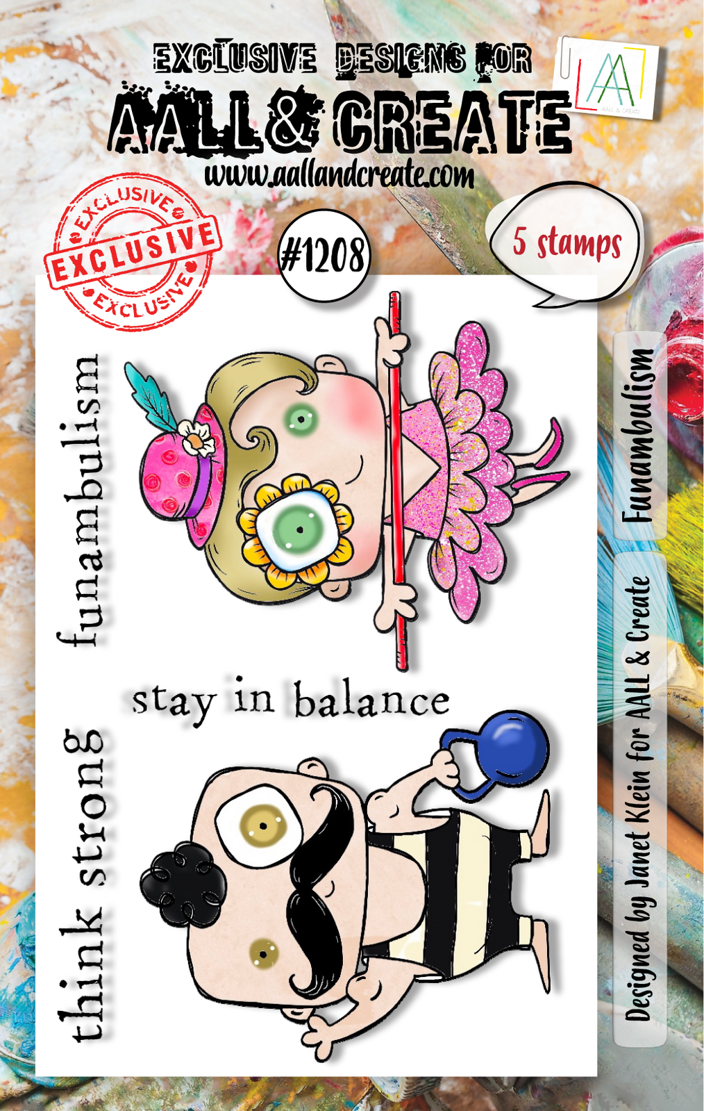 AALL & Create Stamp Set - Funambulism