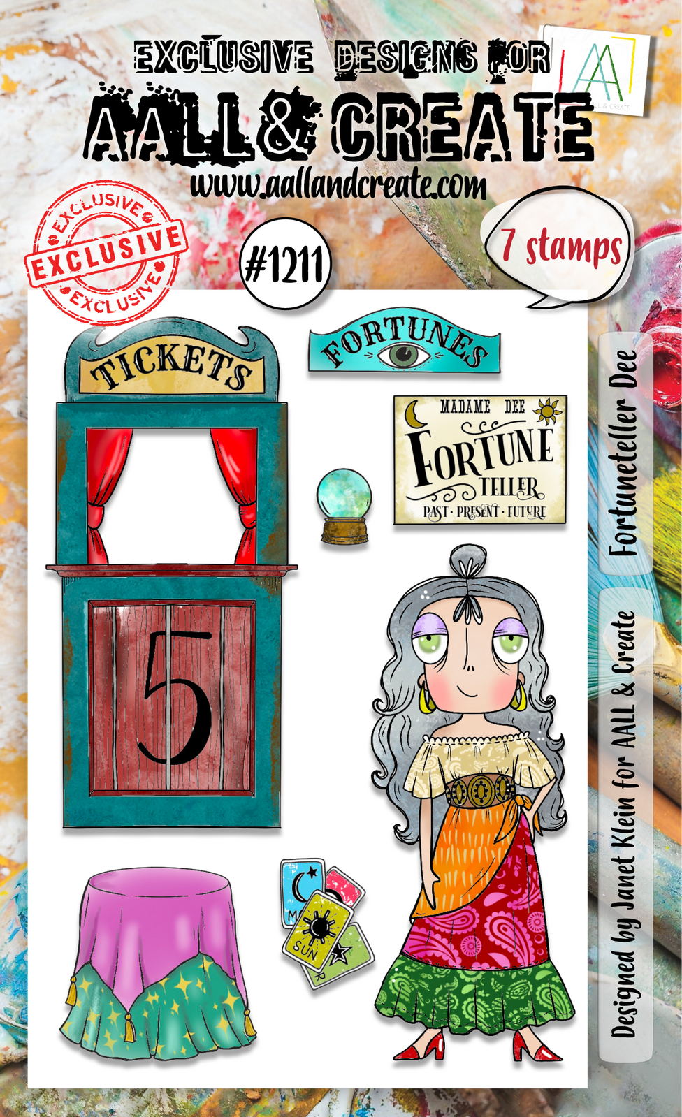 AALL & Create Stamp Set - Fortuneteller Dee