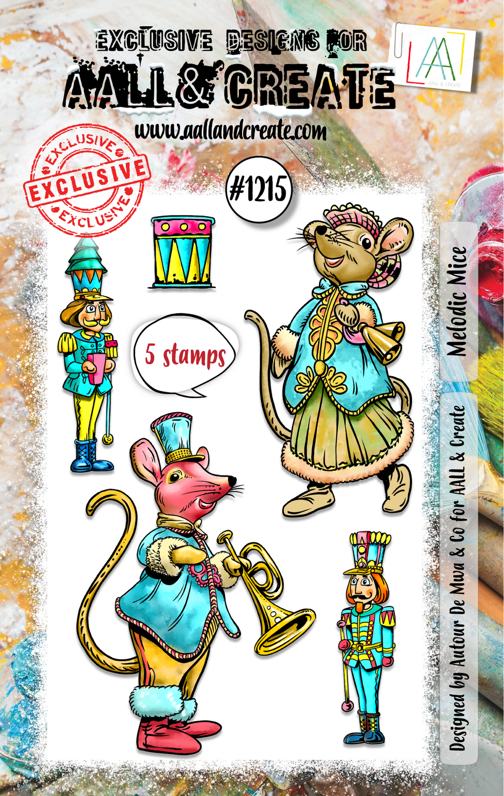 AALL & Create Stamp Set - Melodic Mice