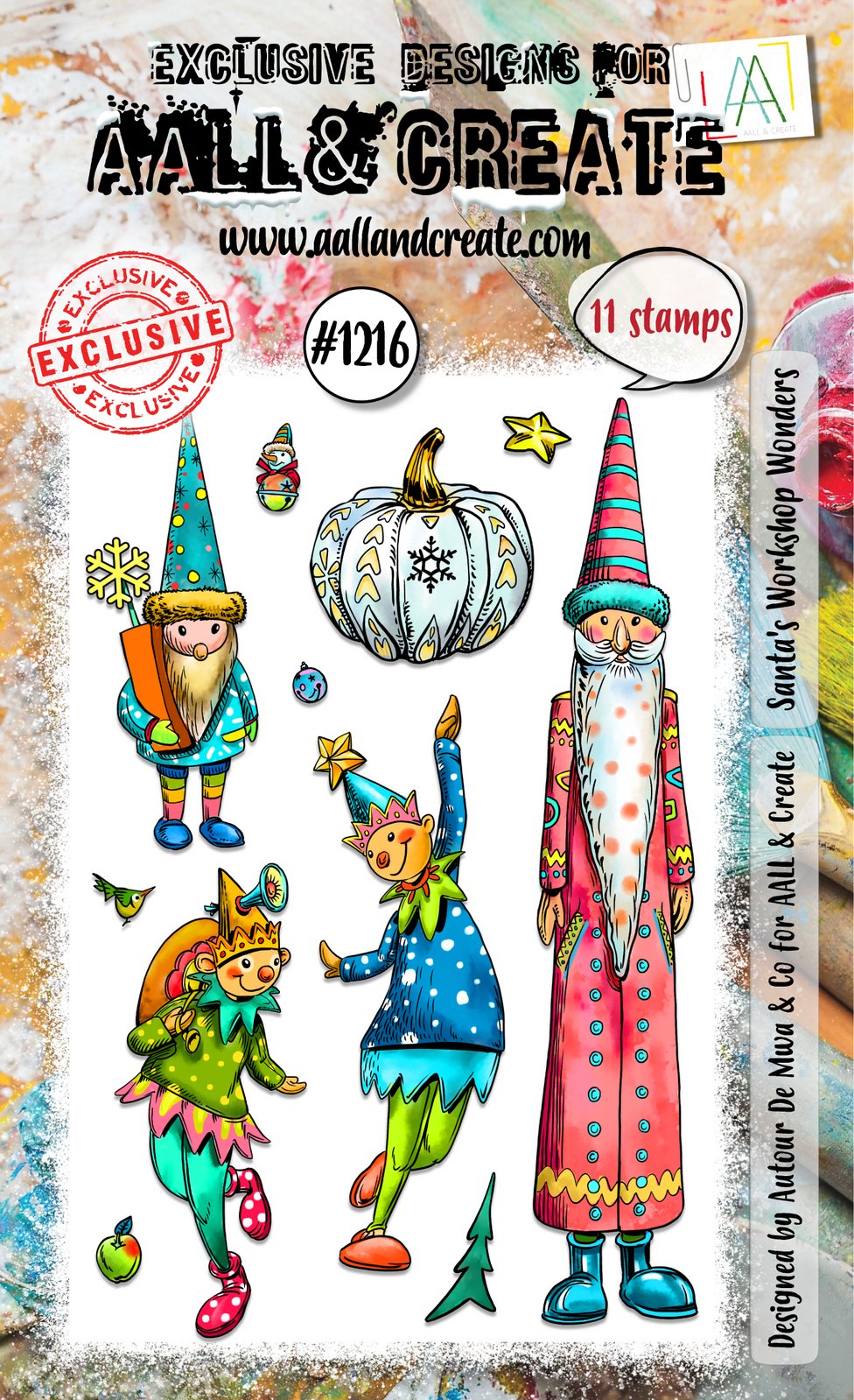 AALL & Create Stamp Set - Santa’s Workshop Wonders