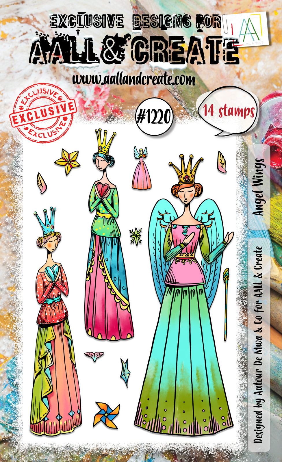 AALL & Create Stamp Set - Angel Wings