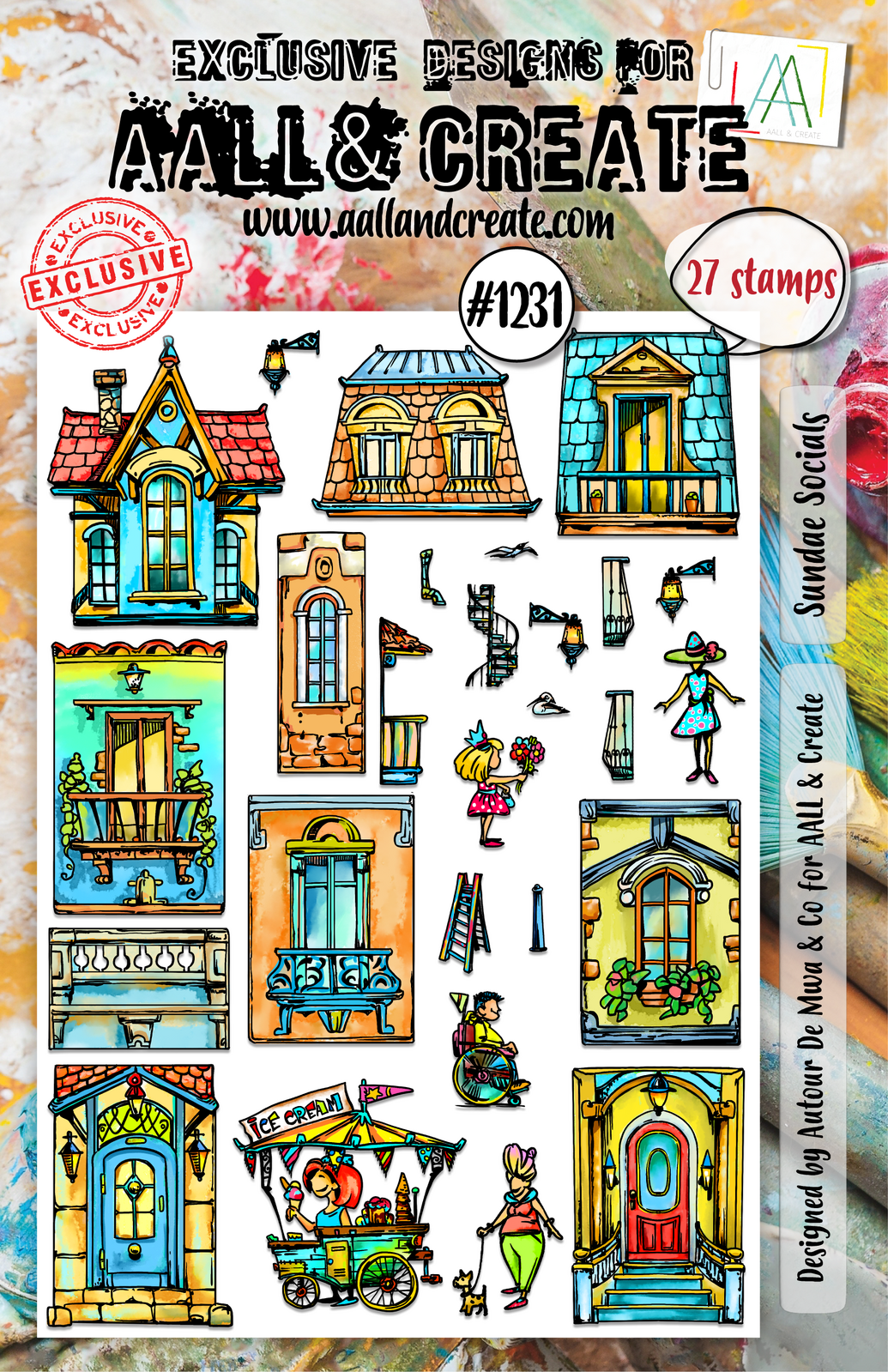AALL & Create Stamp Set - Sundae Socials