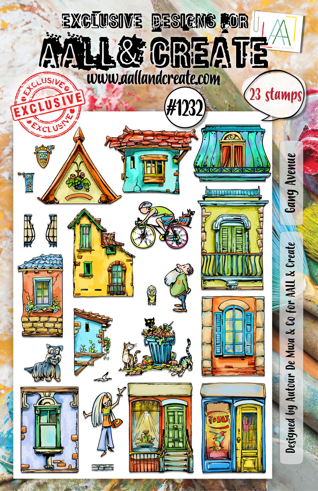 AALL & Create Stamp Set - Gang Avenue