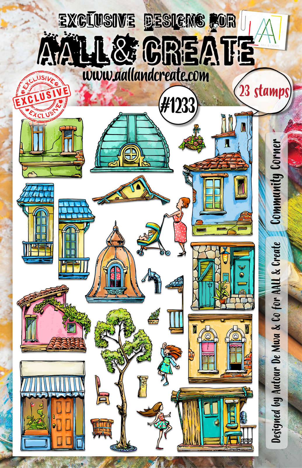 AALL & Create Stamp Set - Community Corner