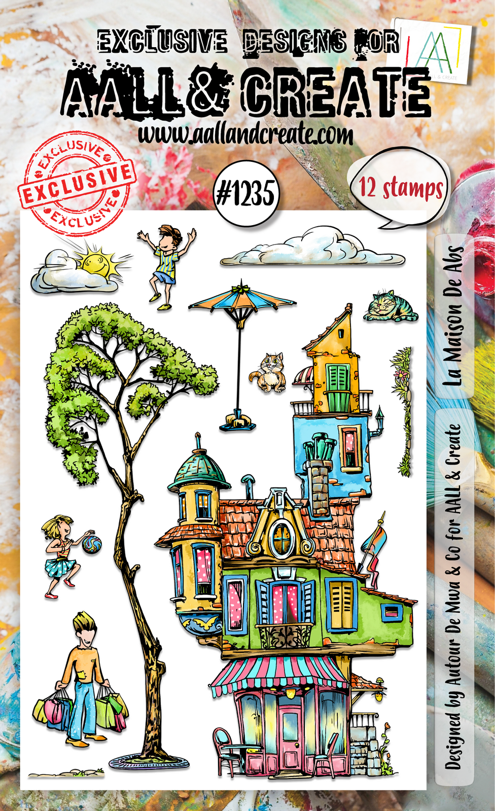 AALL & Create Stamp Set - La Maison De Abs