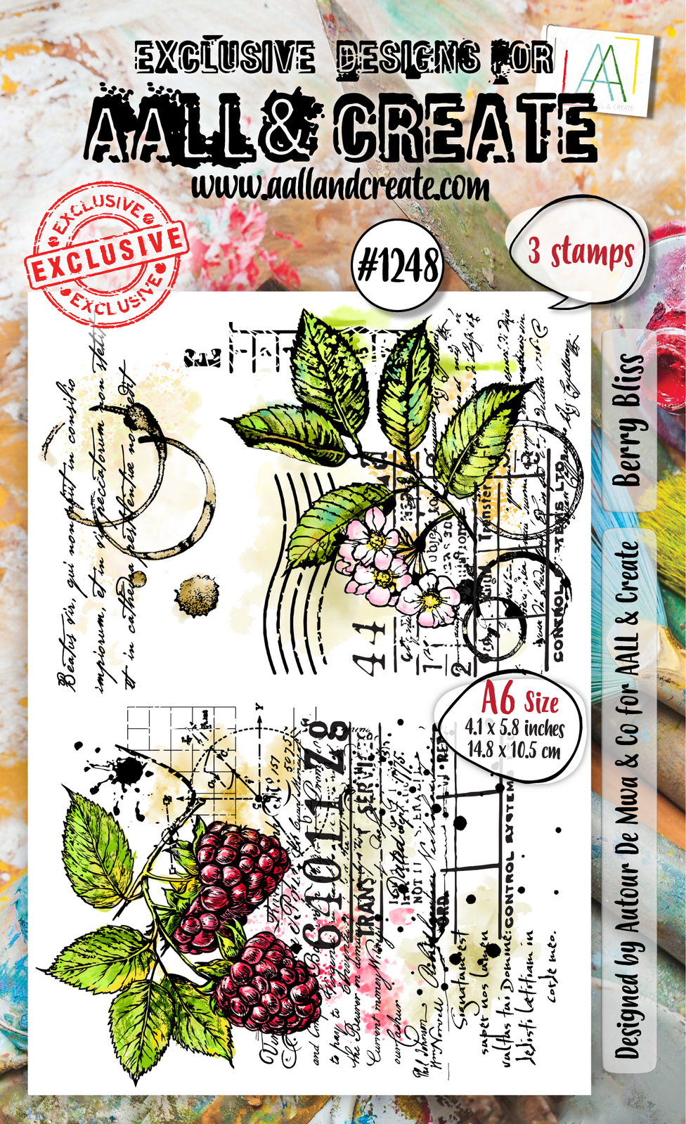 AALL & Create Stamp Set - Berry Bliss