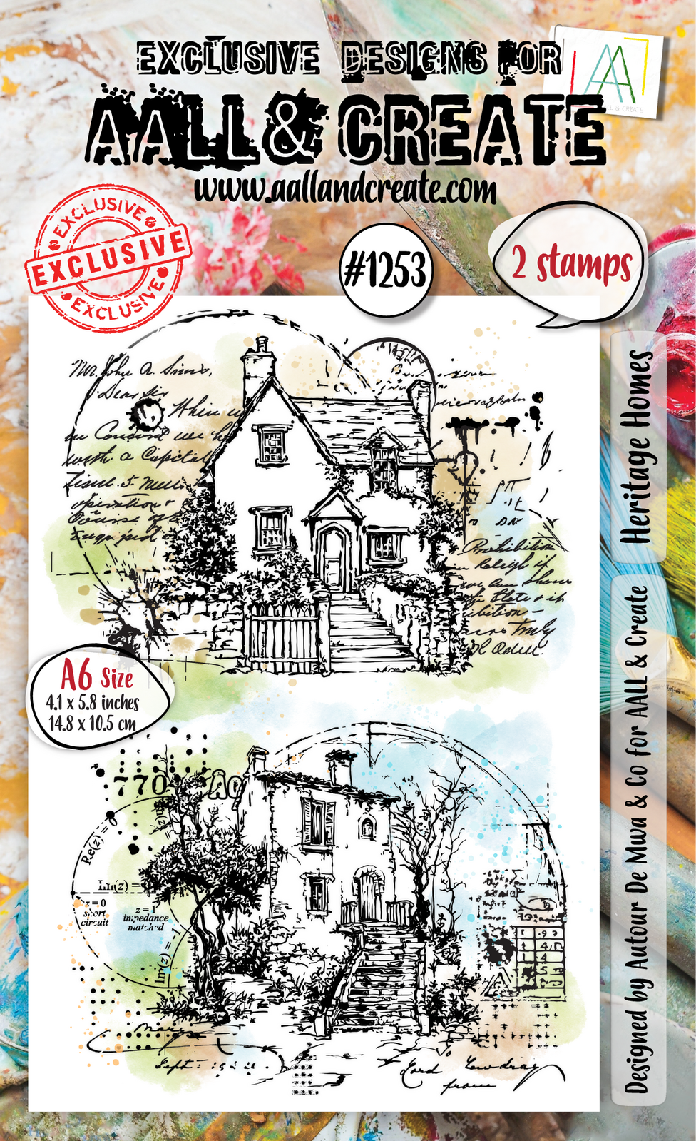 AALL & Create Stamp Set - Heritage Homes