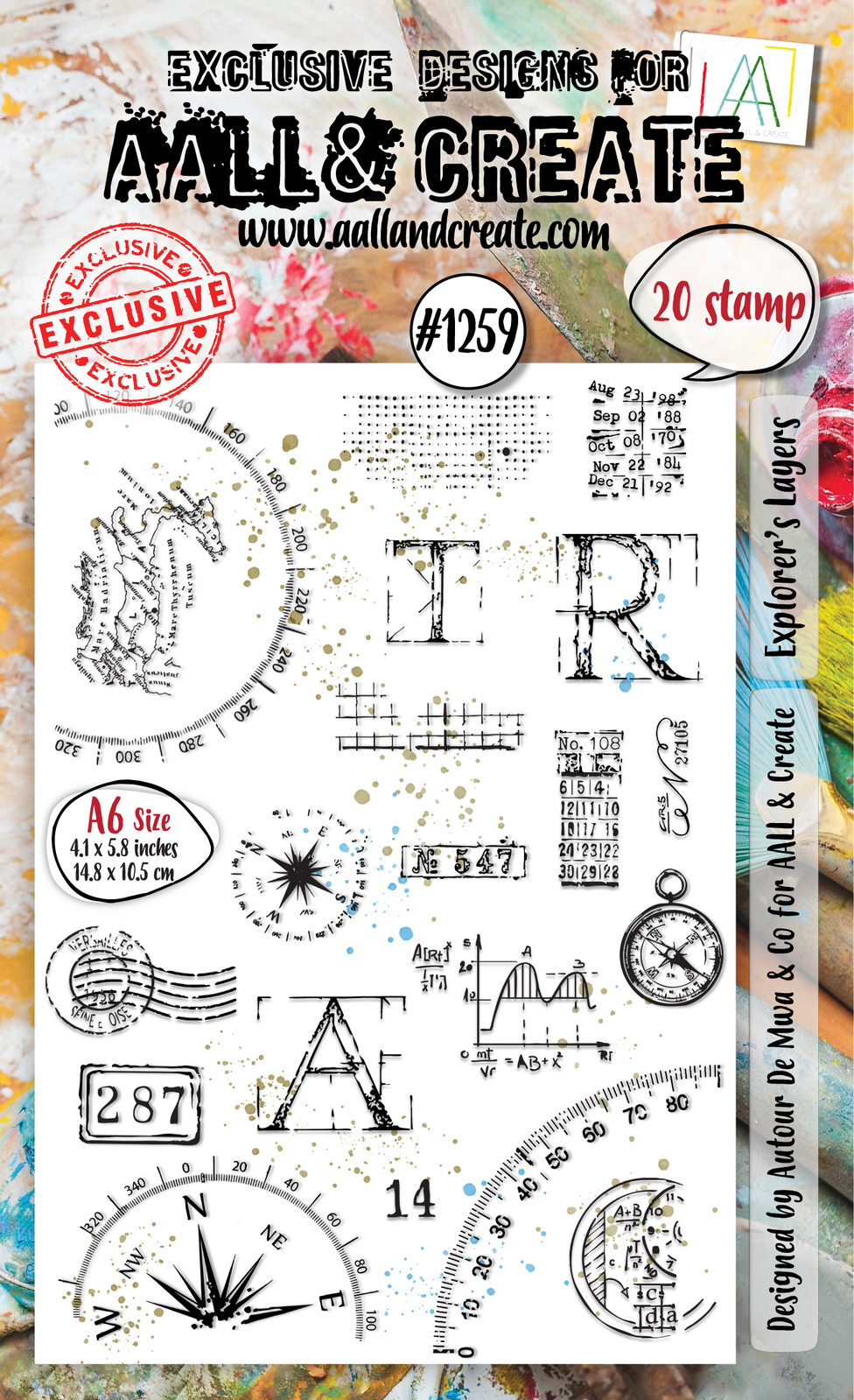 AALL & Create Stamp Set - Explorer’s Layers