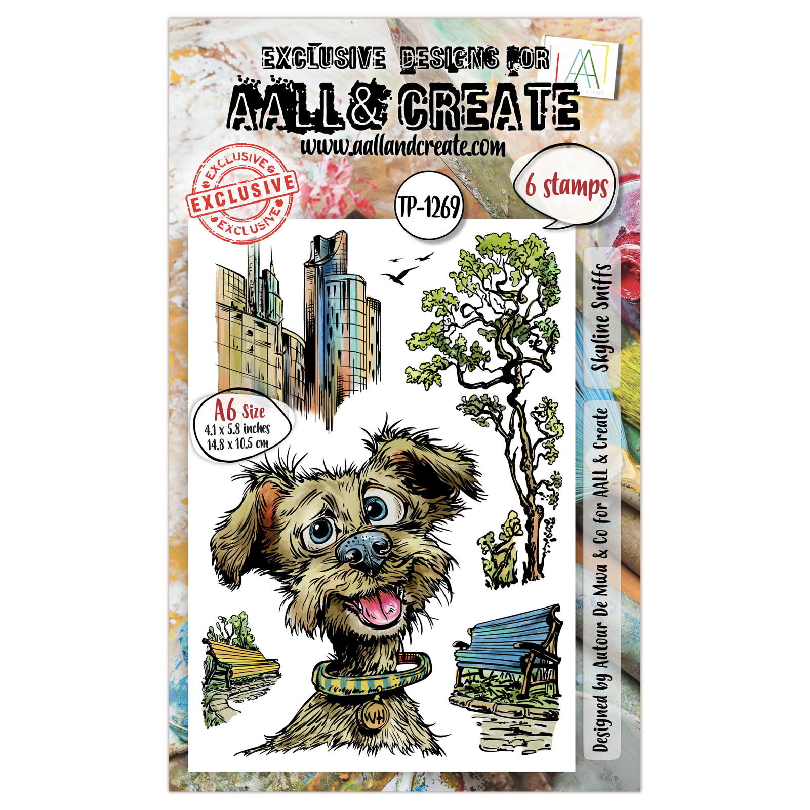 AALL & Create Stamp Set - Skyline Sniffs