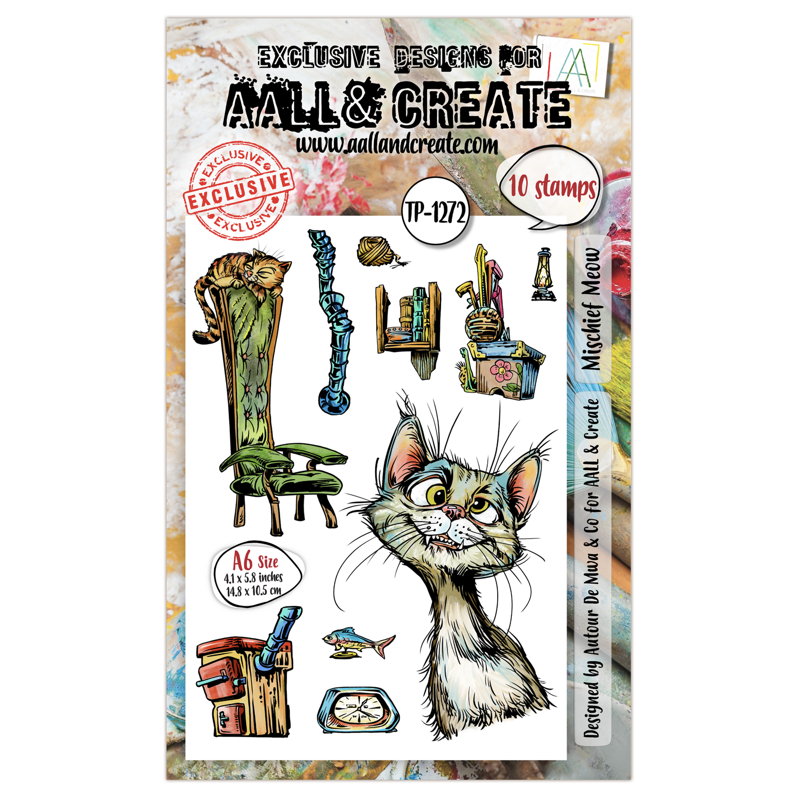 AALL & Create Stamp Set - Mischief Meow