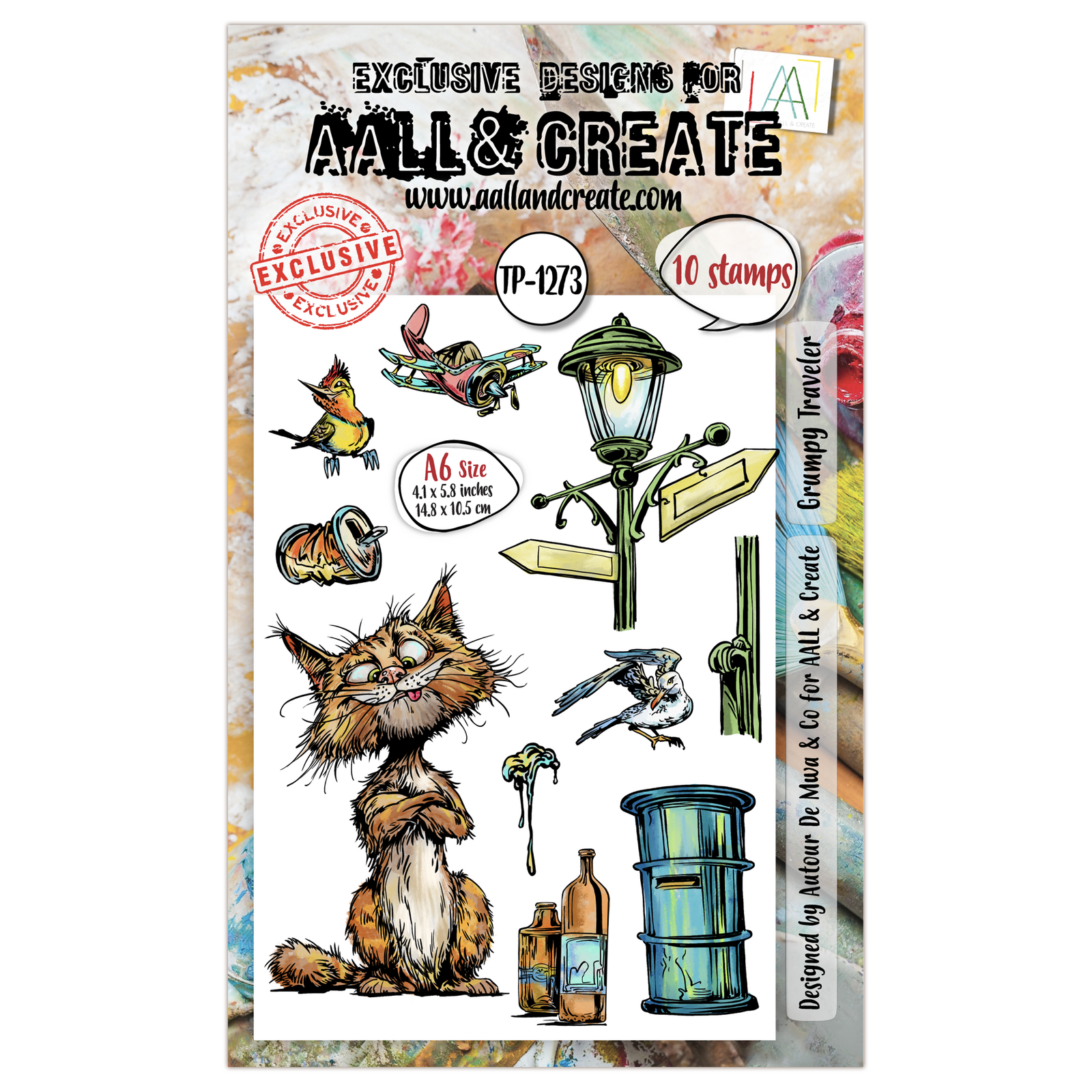 AALL & Create Stamp Set - Grumpy Traveler