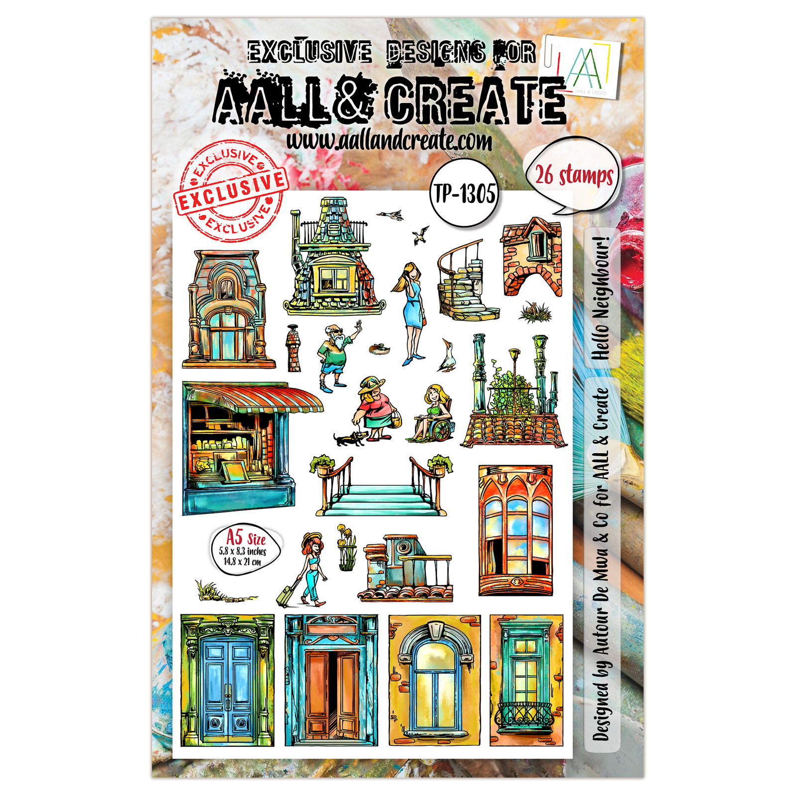 AALL & Create Stamp Set - Hello Neighbour!
