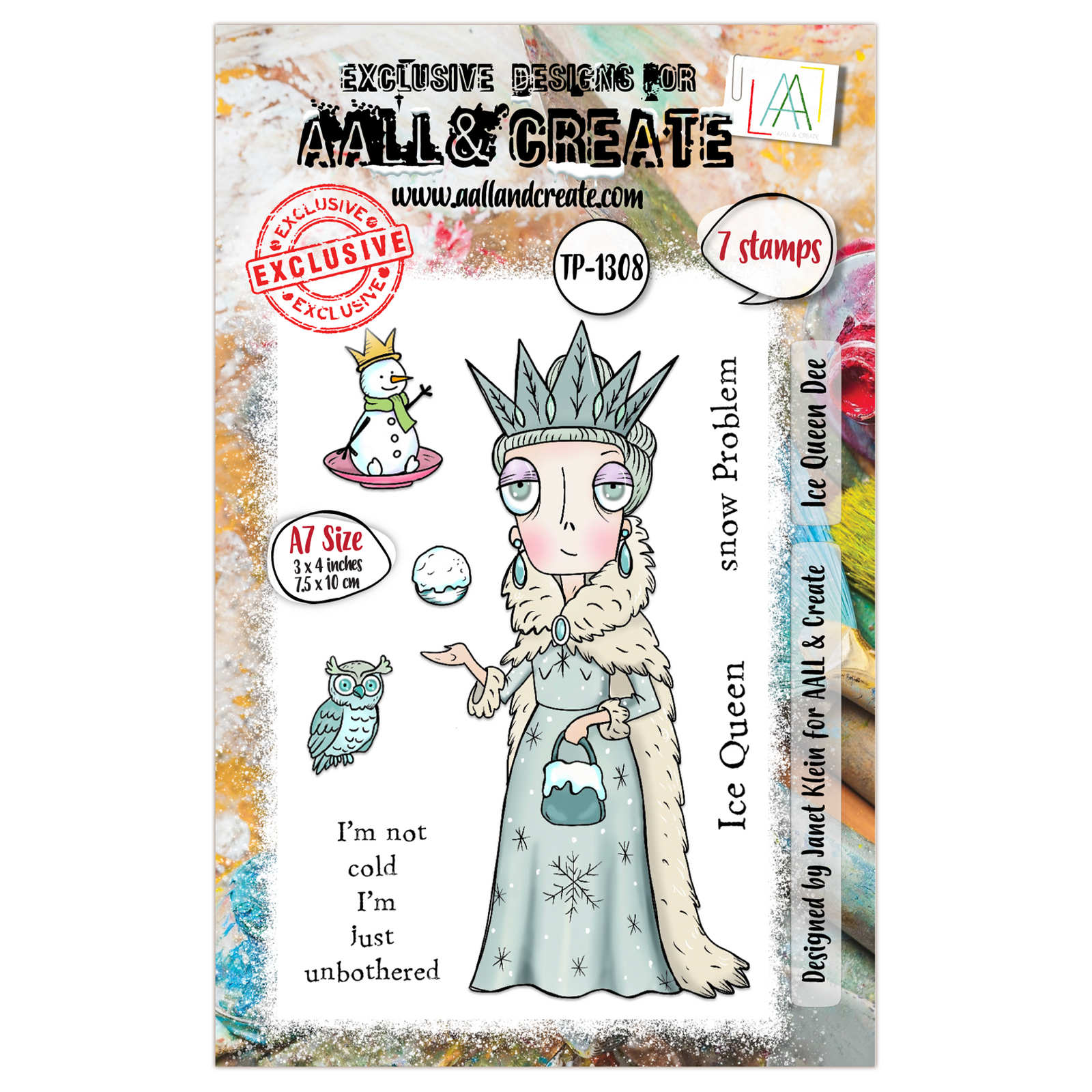 AALL & Create Stamp Set - Ice Queen Dee