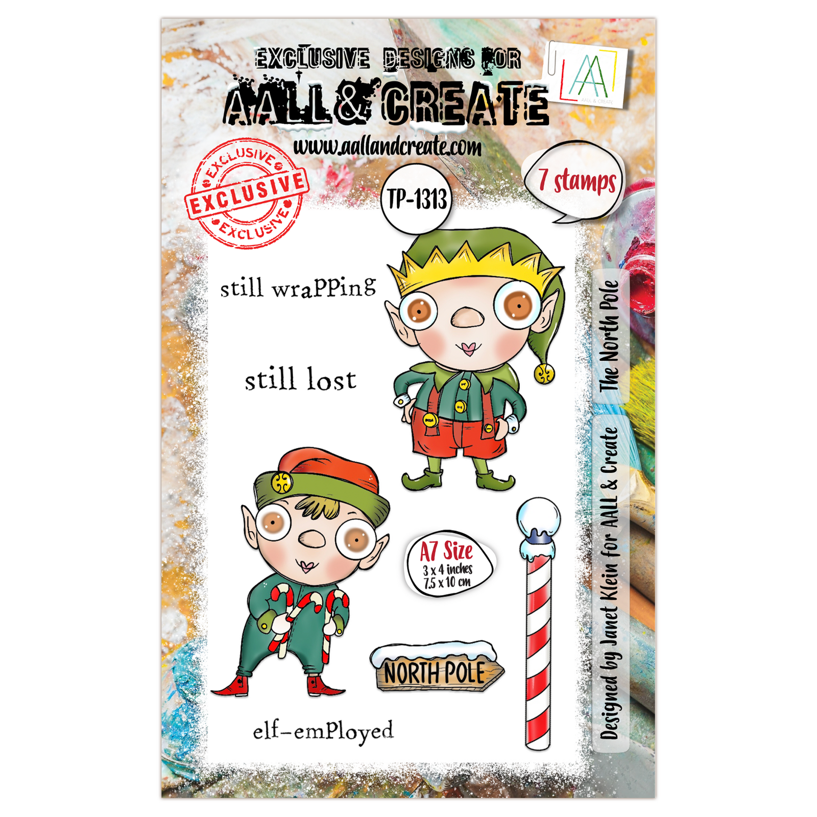 AALL & Create Stamp Set - The North Pole