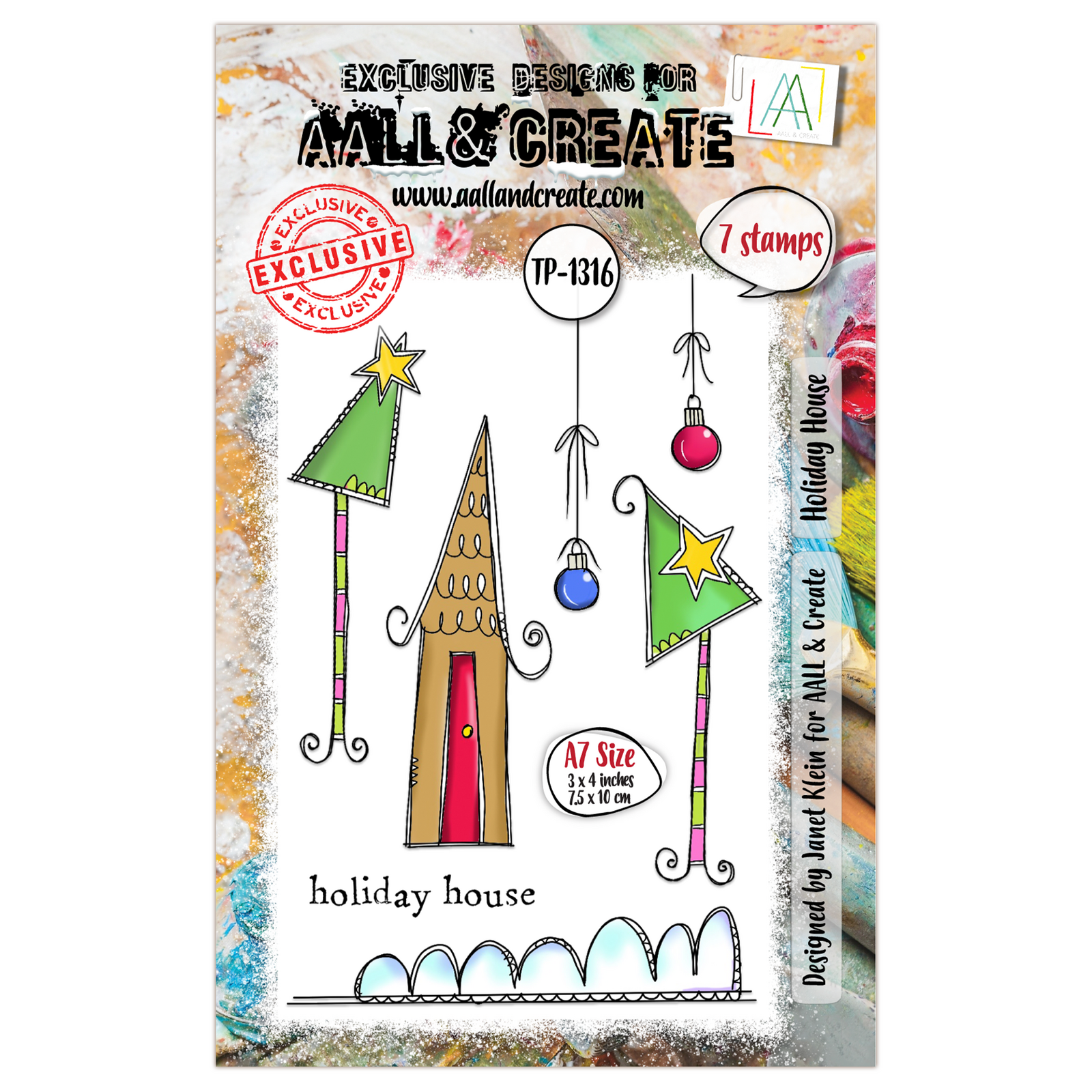AALL & Create Stamp Set - Holiday House