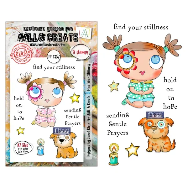 AALL & Create A7 Stamp Set - Find Your Stillness