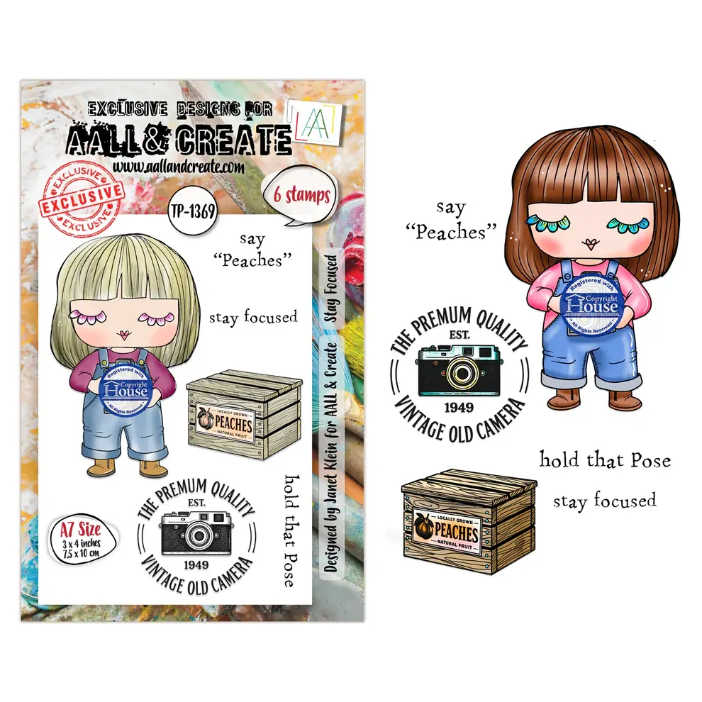 AALL & Create A7 Stamp Set - Stay Focused