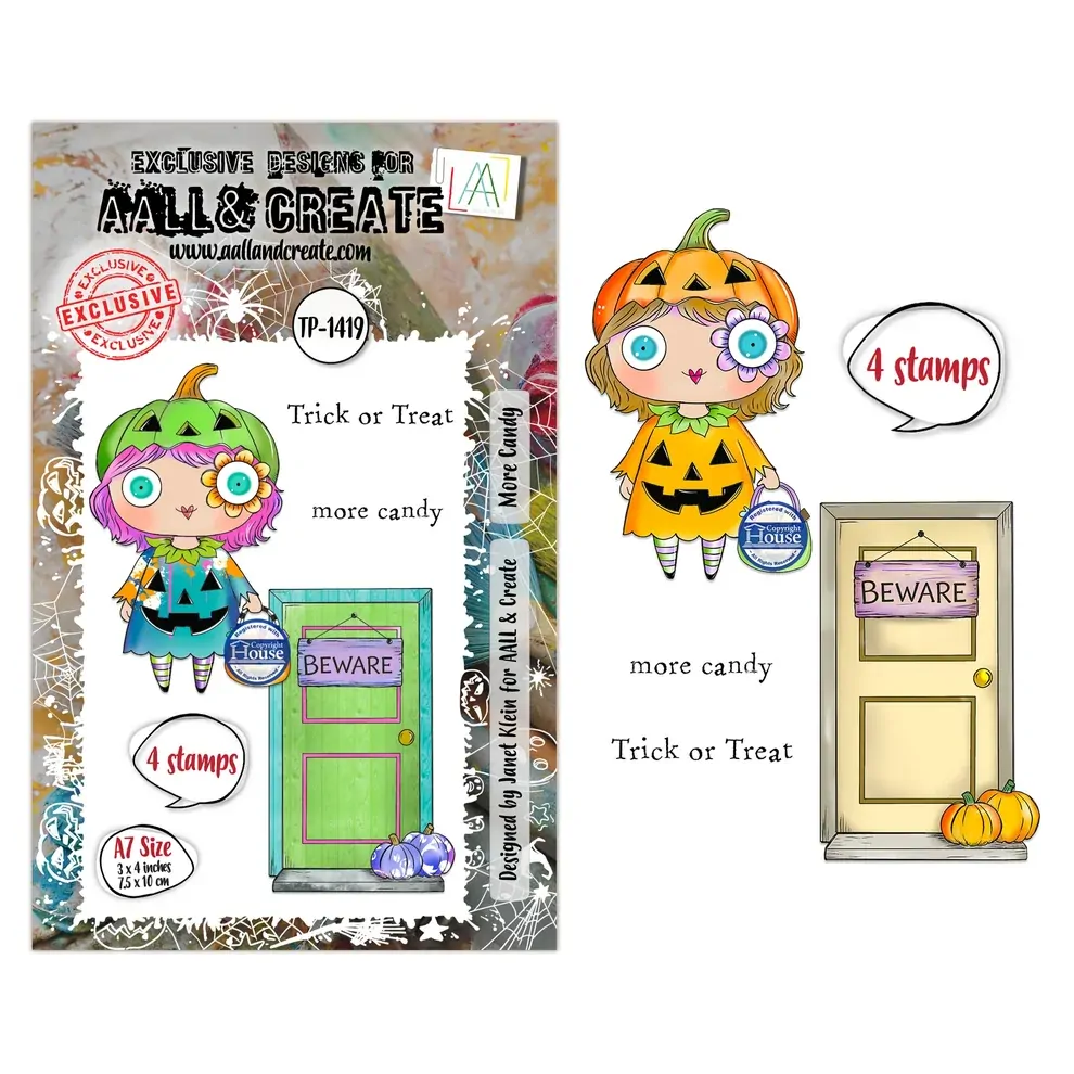 AALL & Create A7 Stamp Set - More Candy