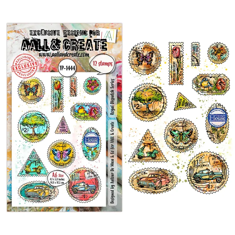 AALL & Create A6 Stamp Set - Royal Dispatch Series