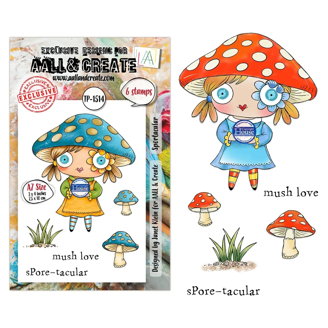 AALL & Create A7 Stamp Set - Sportacular