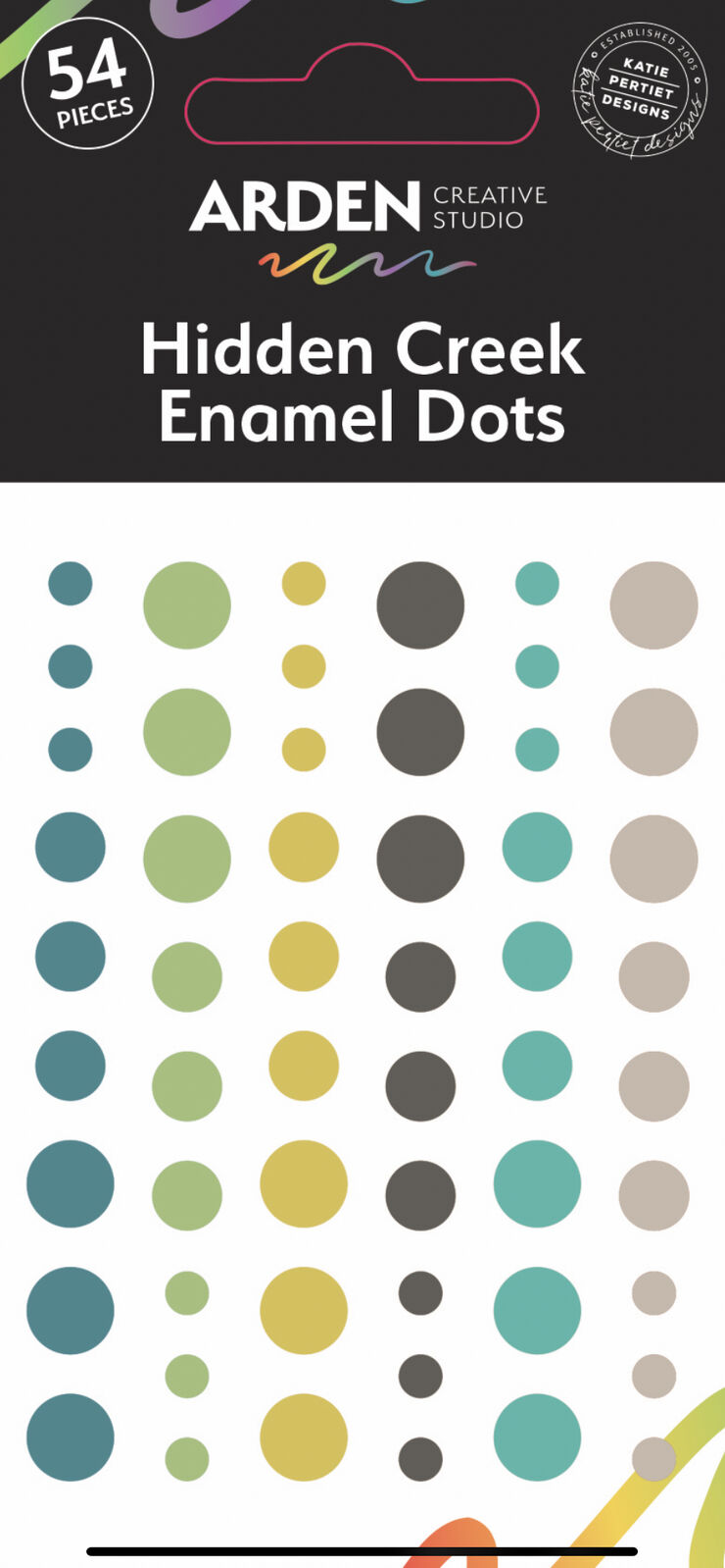 Arden Creative Enamel Dots - Hidden Creek