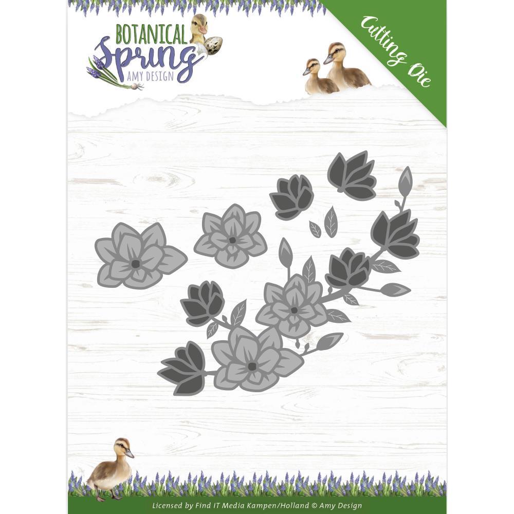 Amy Design Dies Spring Botanical Blossom